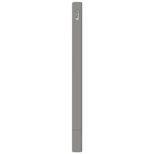 LOVE MEI For Apple Pencil 2 Triangle Shape Stylus Pen Silicone Protective Case Cover(Grey) - Pencil Accessories by LOVE MEI | Online Shopping South Africa | PMC Jewellery