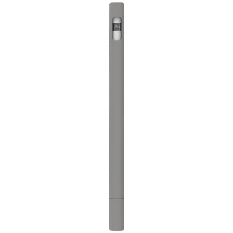 LOVE MEI For Apple Pencil 1 Triangle Shape Stylus Pen Silicone Protective Case Cover (Grey) - Pencil Accessories by LOVE MEI | Online Shopping South Africa | PMC Jewellery