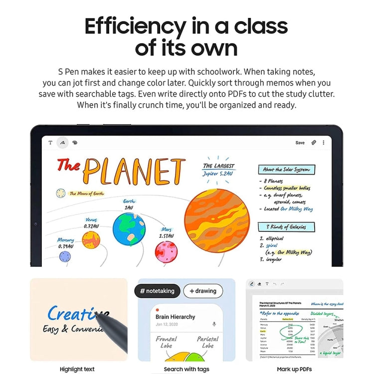 High Sensitivity Stylus Pen For Samsung Galaxy Tab S7/S7+/S7 FE/S8/S8+/S8 Ultra/S9/S9+/S9 Ultra/S10/S10+/S10 Ultra (Black) - free shipping - PMC TechLife - Order now!