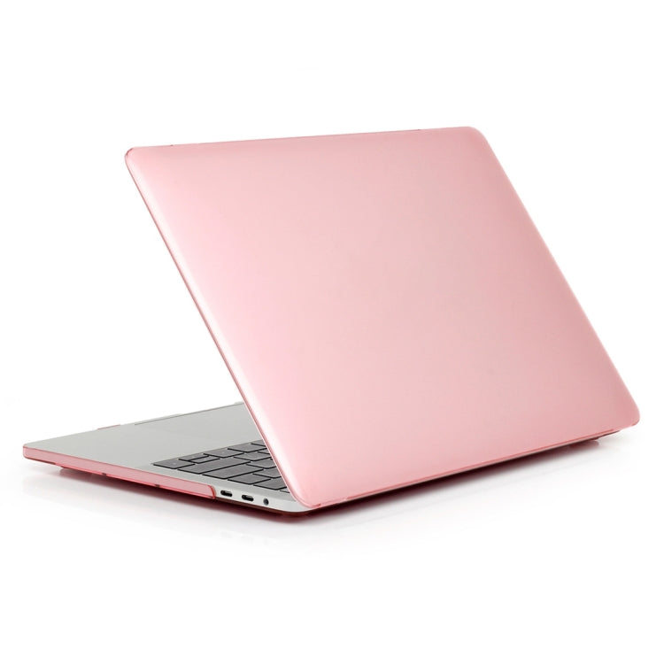 ENKAY Hat-Prince 2 in 1 Crystal Hard Shell Plastic Protective Case + US Version Ultra-thin TPU Keyboard Protector Cover for 2016 New MacBook Pro 13.3 inch without Touchbar (A1708)(Pink) - MacBook Pro Cases by ENKAY | Online Shopping South Africa | PMC Jewellery | Buy Now Pay Later Mobicred