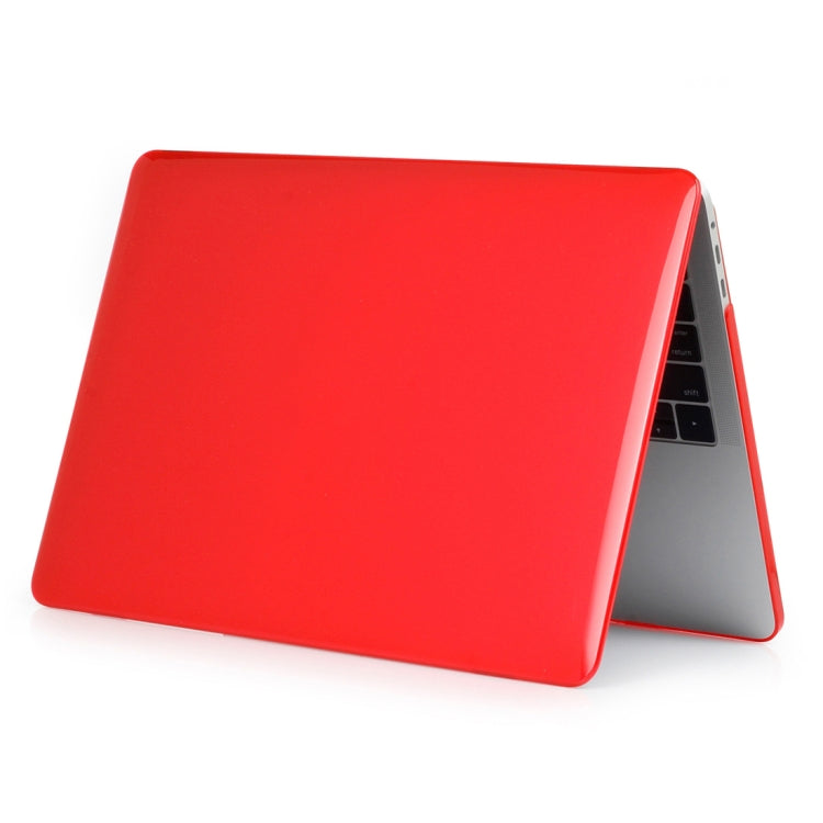 ENKAY Hat-Prince 2 in 1 Crystal Hard Shell Plastic Protective Case + US Version Ultra-thin TPU Keyboard Protector Cover for 2016 New MacBook Pro 13.3 inch without Touchbar (A1708)(Red) - MacBook Pro Cases by ENKAY | Online Shopping South Africa | PMC Jewellery | Buy Now Pay Later Mobicred