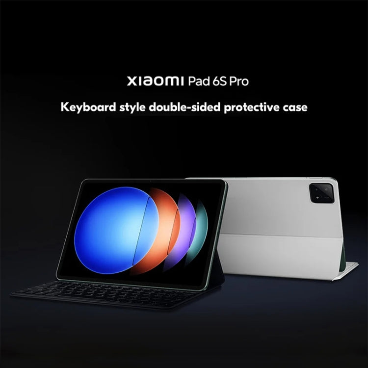 Original For Xiaomi Pad 6S Pro Keyboard Protective Leather Case (Black) - Others Keyboard by Xiaomi | Online Shopping South Africa | PMC Jewellery | Buy Now Pay Later Mobicred