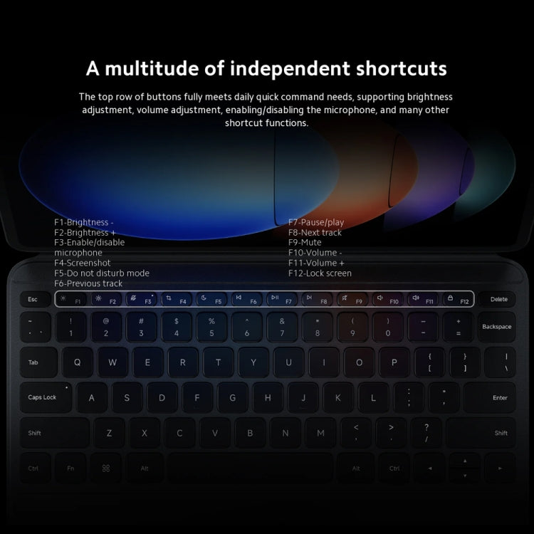Original For Xiaomi Pad 6S Pro Intelligent Touch Pad Keyboard (Black) - Others Keyboard by Xiaomi | Online Shopping South Africa | PMC Jewellery | Buy Now Pay Later Mobicred