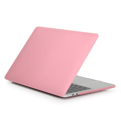 ENKAY Hat-Prince 2 in 1 Frosted Hard Shell Plastic Protective Case + Europe Version Ultra-thin TPU Keyboard Protector Cover for 2016 MacBook Pro 13.3 Inch with Touch Bar (A1706) (Pink) - MacBook Pro Cases by ENKAY | Online Shopping South Africa | PMC Jewellery | Buy Now Pay Later Mobicred