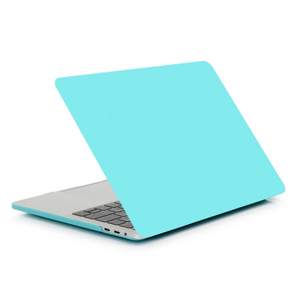 ENKAY Hat-Prince 2 in 1 Frosted Hard Shell Plastic Protective Case + Europe Version Ultra-thin TPU Keyboard Protector Cover for 2016 MacBook Pro 13.3 Inch with Touch Bar (A1706) (Blue) - MacBook Pro Cases by ENKAY | Online Shopping South Africa | PMC Jewellery | Buy Now Pay Later Mobicred