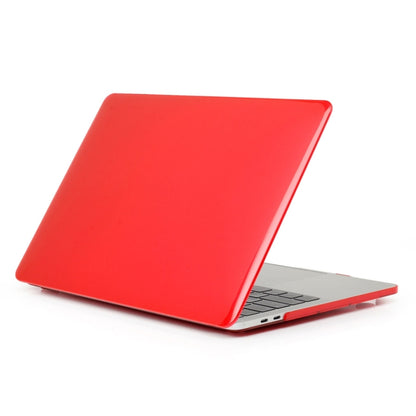 ENKAY Hat-Prince 2 in 1 Crystal Hard Shell Plastic Protective Case + Europe Version Ultra-thin TPU Keyboard Protector Cover for 2016 MacBook Pro 13.3 Inch without Touch Bar (A1708) (Red) - MacBook Pro Cases by ENKAY | Online Shopping South Africa | PMC Jewellery | Buy Now Pay Later Mobicred