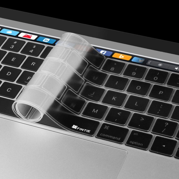 ENKAY Hat-Prince 2 in 1 Crystal Hard Shell Plastic Protective Case + Europe Version Ultra-thin TPU Keyboard Protector Cover for 2016 MacBook Pro 15.4 Inch with Touch Bar (A1707) (Black) - free shipping - PMC Jewellery - Order now!