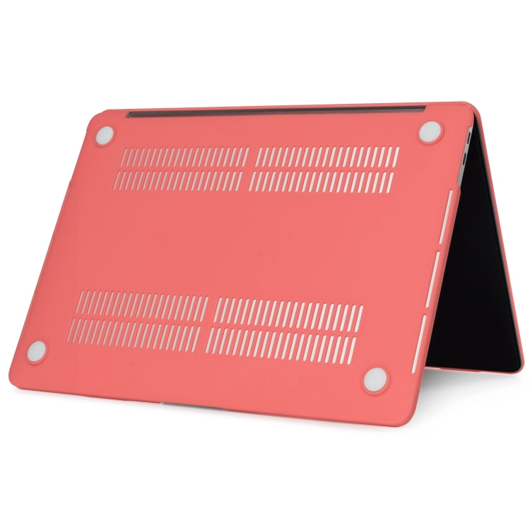 Laptop Frosted Style PC Protective Case for MacBook Pro 13.3 inch A1989 (2018) / A2159 / A2251 / A2289 / A2338(Coral Red) - MacBook Pro Cases by PMC Jewellery | Online Shopping South Africa | PMC Jewellery | Buy Now Pay Later Mobicred