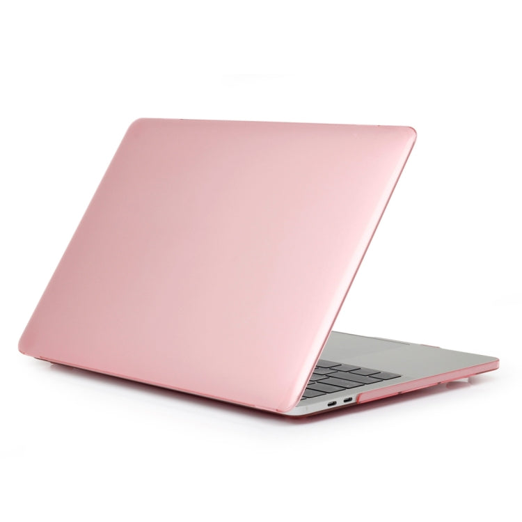 Laptop Crystal Style PC Protective Case for MacBook Pro 15.4 inch A1990 (2018) (Pink) - MacBook Pro Cases by PMC Jewellery | Online Shopping South Africa | PMC Jewellery | Buy Now Pay Later Mobicred