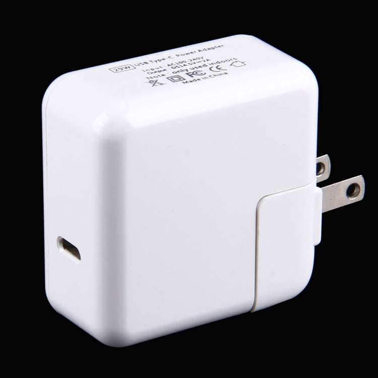 29W USB-C / Type-C 3.1 Port Power Charger Adapter, US Plug(White) - USB Charger by PMC TechLife | Online Shopping South Africa | PMC TechLife | Buy Now Pay Later Mobicred