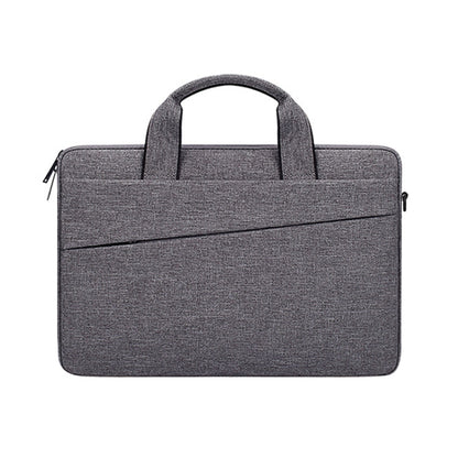 ST03S 15.6 inch Double Side Pockets Wearable Oxford Cloth Soft Handle Portable Laptop Tablet Bag(Deep Space Gray) - 15.6 - 17 inch by PMC Jewellery | Online Shopping South Africa | PMC Jewellery | Buy Now Pay Later Mobicred