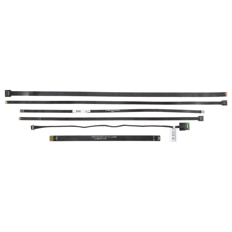 For MacBook Series 6 in 1 Audio Jack / Battery / Microphone / Speaker / Camera / Power Fingerprint Button Extension Testing Flex Cable - Flex Cable by PMC TechLife | Online Shopping South Africa | PMC TechLife | Buy Now Pay Later Mobicred