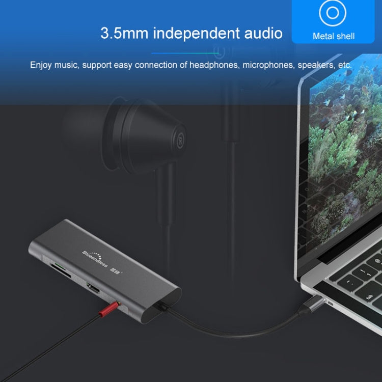 Blueendless 9 In 1 Multi-function Type-C / USB-C HUB Expansion Dock - free shipping - PMC Jewellery - Order now!