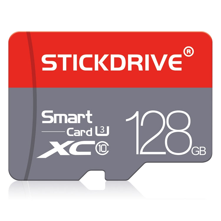 STICKDRIVE 128GB U3 Red and Grey TF(Micro SD) Memory Card - Micro SD Card by STICKDRIVE | Online Shopping South Africa | PMC Jewellery | Buy Now Pay Later Mobicred