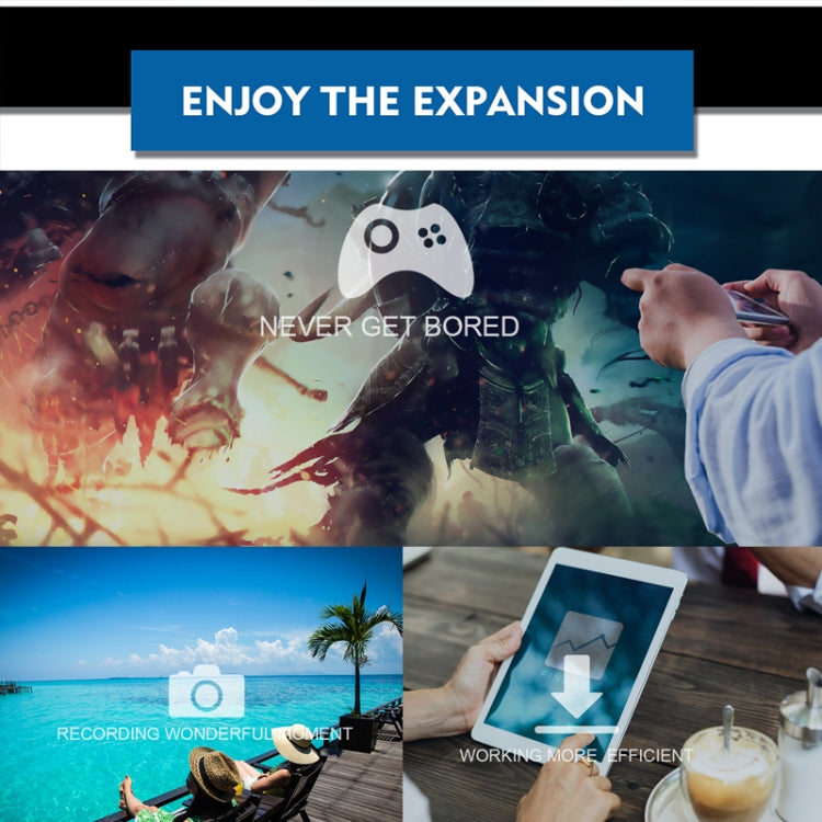 MICRODATA 128GB U3 Blue and White TF(Micro SD) Memory Card - free shipping - PMC Jewellery - Order now!