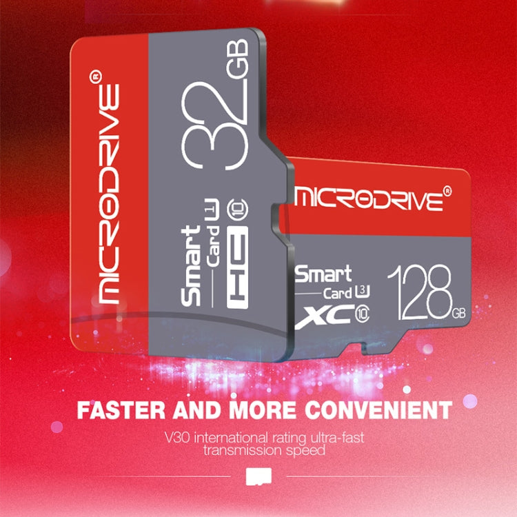 Microdrive 128GB High Speed Class 10 Micro SD(TF) Memory Card - Micro SD Card by PMC Jewellery | Online Shopping South Africa | PMC Jewellery | Buy Now Pay Later Mobicred