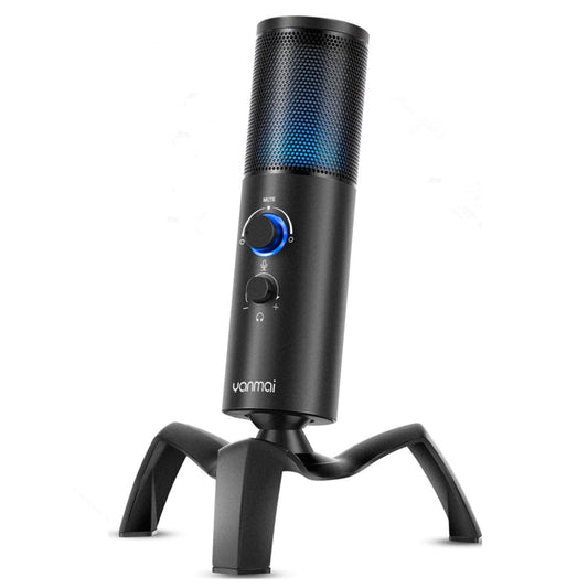 Yanmai Q18 USB Professional Computer Microphone Anchor Recording Karaoke Condenser Microphone (Black) - Microphone by Yanmai | Online Shopping South Africa | PMC Jewellery | Buy Now Pay Later Mobicred