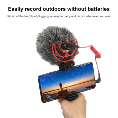 M30 Portable Wired Condenser Shotgun Microphone Trip Vlog Record Studio Video for Camera Phone - Microphone by PMC Jewellery | Online Shopping South Africa | PMC Jewellery | Buy Now Pay Later Mobicred