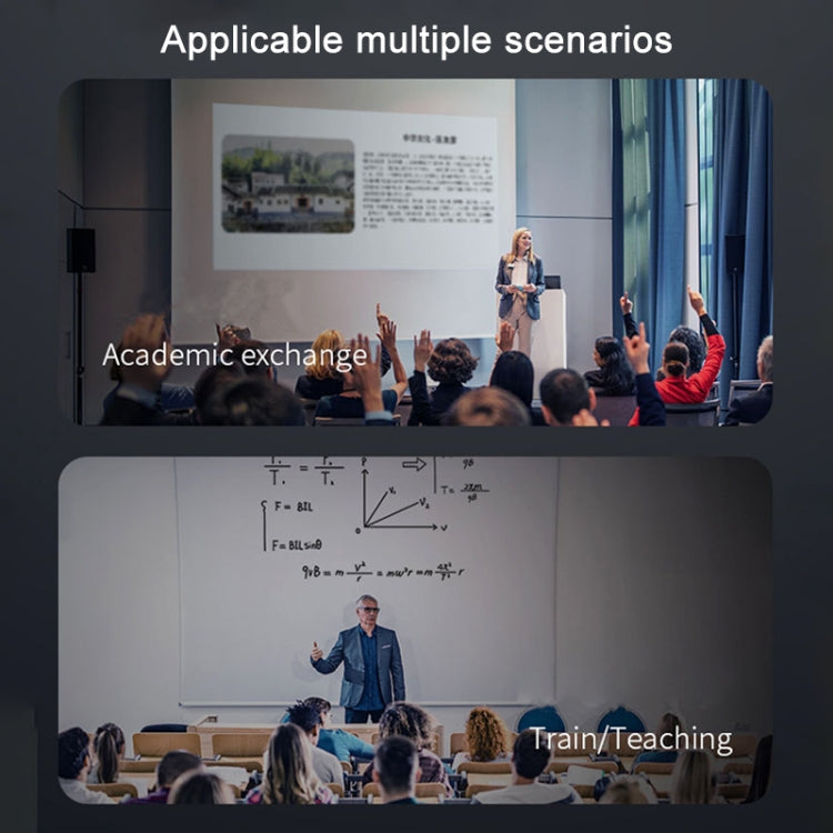 ASiNG  WM03 2.4G Wireless Microphone Headset Microphone Bluetooth Speaker Kit (White) - Microphone by ASiNG | Online Shopping South Africa | PMC TechLife | Buy Now Pay Later Mobicred