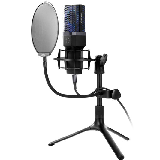 Yanmai X1 4 in 1 Foldable Lifting Professional Desktop Live Broadcast Cardioid Pointing Condenser Recording Microphone Set with Blowout Net & Shockproof Mount & 1.8m USB-C / Type-C Cable - Microphone by Yanmai | Online Shopping South Africa | PMC Jewellery | Buy Now Pay Later Mobicred