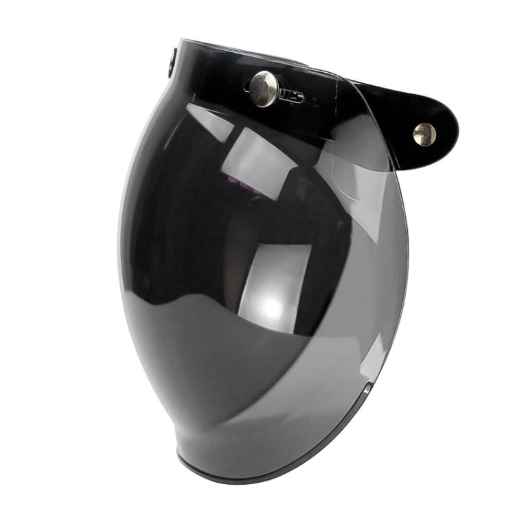 Soman Motorcycle Bubble Visor Open Face Helmet Visor Helmet Windshield Shield with Transparent Frame(Mirror) - free shipping - PMC TechLife - Order now!