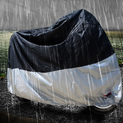 210D Oxford Cloth Motorcycle Electric Car Rainproof Dust-proof Cover, Size: XL (Black) - Raincoat by PMC Jewellery | Online Shopping South Africa | PMC Jewellery | Buy Now Pay Later Mobicred