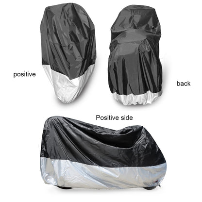 210D Oxford Cloth Motorcycle Electric Car Rainproof Dust-proof Cover, Size: XL (Black) - Raincoat by PMC Jewellery | Online Shopping South Africa | PMC Jewellery | Buy Now Pay Later Mobicred