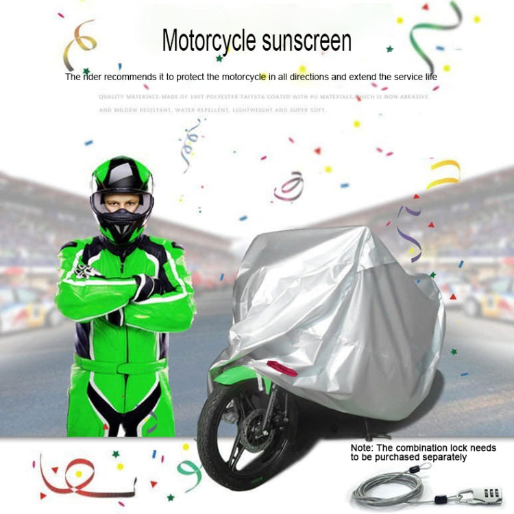 210D Oxford Cloth Motorcycle Electric Car Rainproof Dust-proof Cover, Size: XXL (Black) - Raincoat by PMC Jewellery | Online Shopping South Africa | PMC Jewellery | Buy Now Pay Later Mobicred