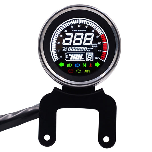 Universal Motorcycle Modified Multi-functional LED Digital Meter Indicator Light Tachometer Odometer Speedometer Oil Meter - Others by PMC Jewellery | Online Shopping South Africa | PMC Jewellery | Buy Now Pay Later Mobicred