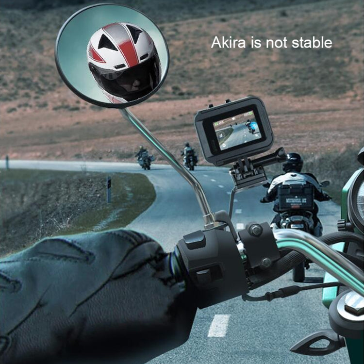 RUIGPRO Motorcycle Handlebar Alloy Phone Bracket for GoPro/ Insta360/DJI OSMO Sport Camera(Cyan) - Bicycle Handlebar Mount by PMC Jewellery | Online Shopping South Africa | PMC Jewellery | Buy Now Pay Later Mobicred