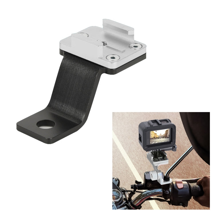 RUIGPRO Motorcycle Handlebar Alloy Phone Bracket for GoPro/ Insta360/DJI OSMO Sport Camera(Silver) - Bicycle Handlebar Mount by PMC Jewellery | Online Shopping South Africa | PMC Jewellery | Buy Now Pay Later Mobicred