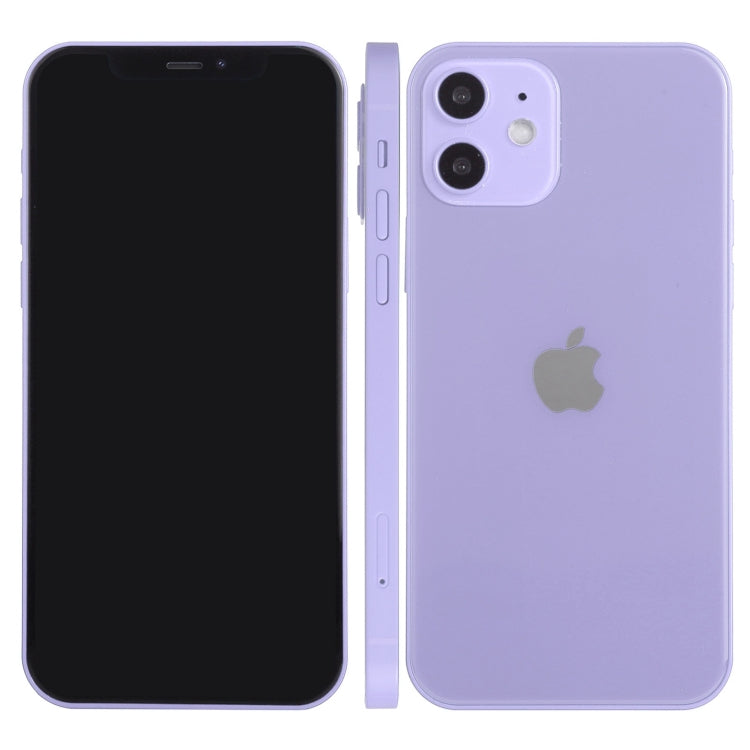 For iPhone 12 Black Screen Non-Working Fake Dummy Display Model (Purple) - For iPhone & iPad by PMC Jewellery | Online Shopping South Africa | PMC Jewellery | Buy Now Pay Later Mobicred