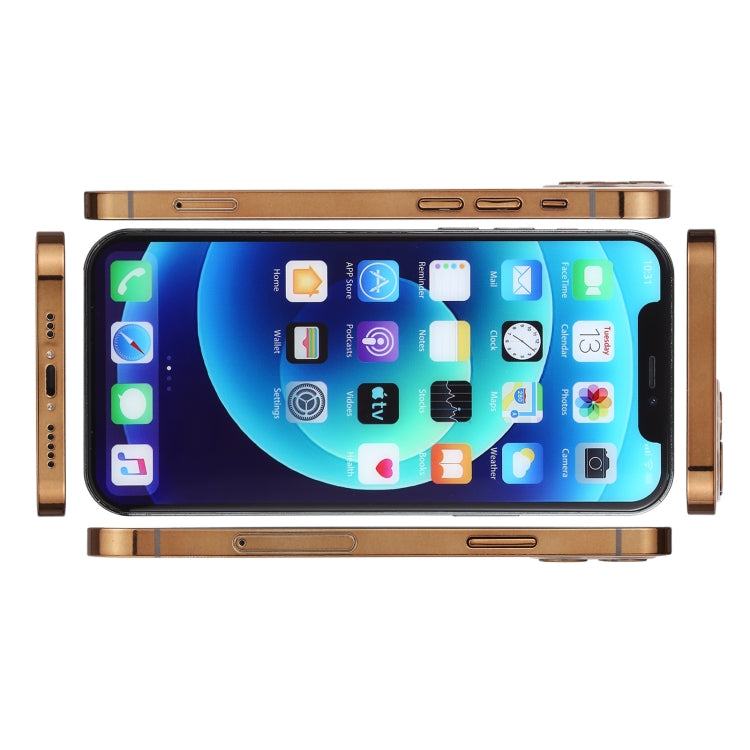 For iPhone 12 Pro Max Color Screen Non-Working Fake Dummy Display Model (Gold) - For iPhone & iPad by PMC Jewellery | Online Shopping South Africa | PMC Jewellery | Buy Now Pay Later Mobicred