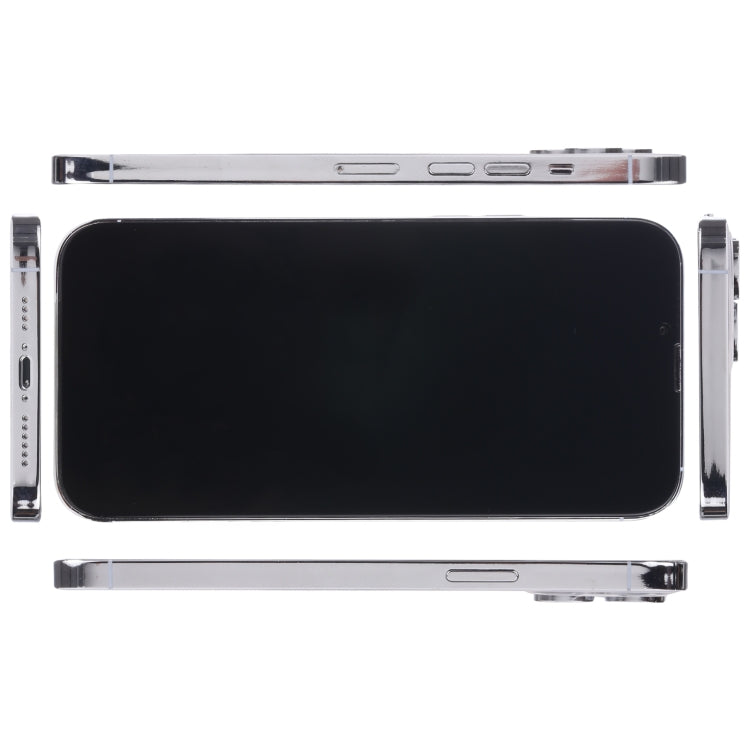 For iPhone 13 Pro Black Screen Non-Working Fake Dummy Display Model (Silver) - For iPhone & iPad by PMC TechLife | Online Shopping South Africa | PMC TechLife