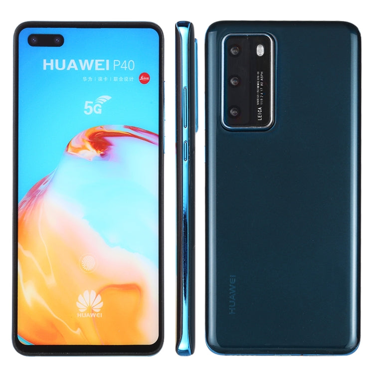 For Huawei P40 5G Color Screen Non-Working Fake Dummy Display Model (Blue) - For Huawei by PMC Jewellery | Online Shopping South Africa | PMC Jewellery | Buy Now Pay Later Mobicred