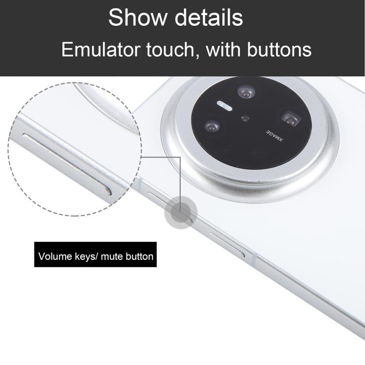 For Huawei Mate 70 Color Screen Non-Working Fake Dummy Display Model (White) - For Huawei by PMC TechLife | Online Shopping South Africa | PMC TechLife | Buy Now Pay Later Mobicred