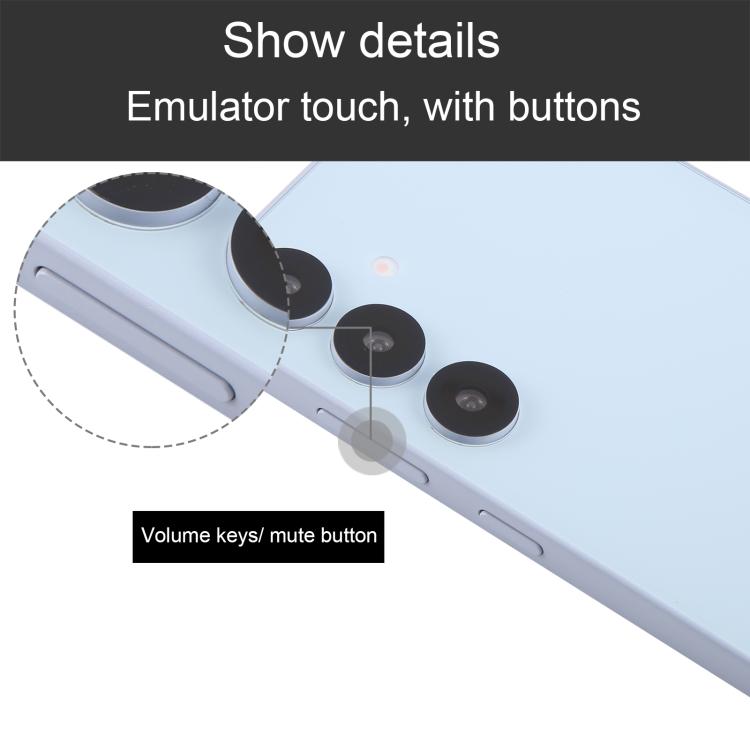 For Samsung Galaxy S25+ 5G Black Screen Non-Working Fake Dummy Display Model (Light Blue) - For Galaxy by PMC TechLife | Online Shopping South Africa | PMC TechLife | Buy Now Pay Later Mobicred