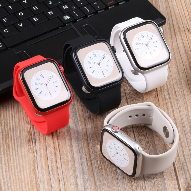 For Apple Watch Series 8 41mm Color Screen Non-Working Fake Dummy Display Model(White) - Watch Model by PMC Jewellery | Online Shopping South Africa | PMC Jewellery | Buy Now Pay Later Mobicred