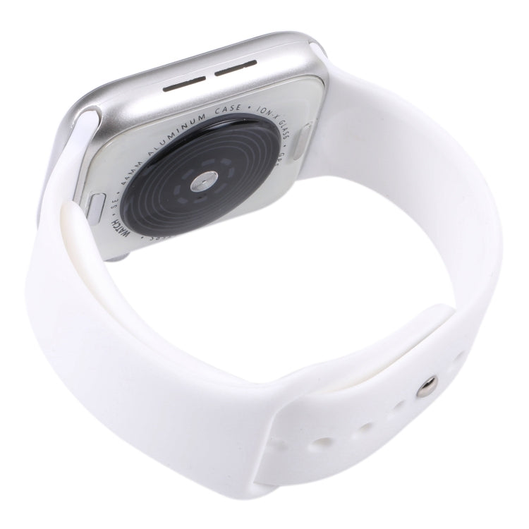 For Apple Watch SE 2022 44mm Black Screen Non-Working Fake Dummy Display Model (White) - Watch Model by PMC Jewellery | Online Shopping South Africa | PMC Jewellery | Buy Now Pay Later Mobicred