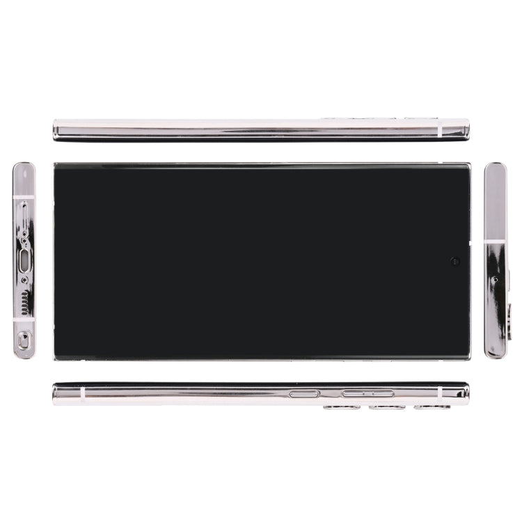 For Samsung Galaxy S23 Ultra 5G Black Screen Non-Working Fake Dummy Display Model(White) - For Galaxy by PMC TechLife | Online Shopping South Africa | PMC TechLife