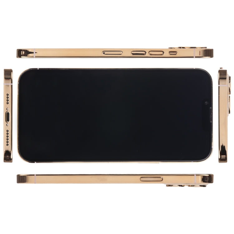 For iPhone 13 Pro Black Screen Non-Working Fake Dummy Display Model (Gold) - For iPhone & iPad by PMC Jewellery | Online Shopping South Africa | PMC Jewellery | Buy Now Pay Later Mobicred