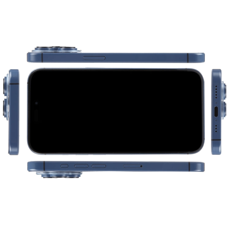 For iPhone 15 Pro Black Screen Non-Working Fake Dummy Display Model (Blue) - For iPhone & iPad by PMC Jewellery | Online Shopping South Africa | PMC Jewellery | Buy Now Pay Later Mobicred