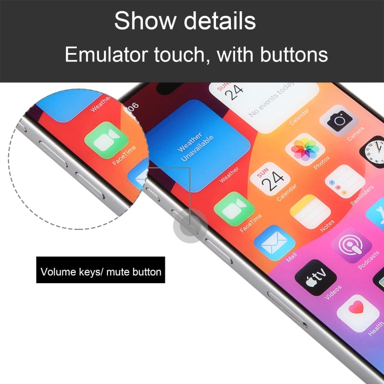 For iPhone 15 Pro Color Screen Non-Working Fake Dummy Display Model (Natural Titanium) - For iPhone & iPad by PMC TechLife | Online Shopping South Africa | PMC TechLife