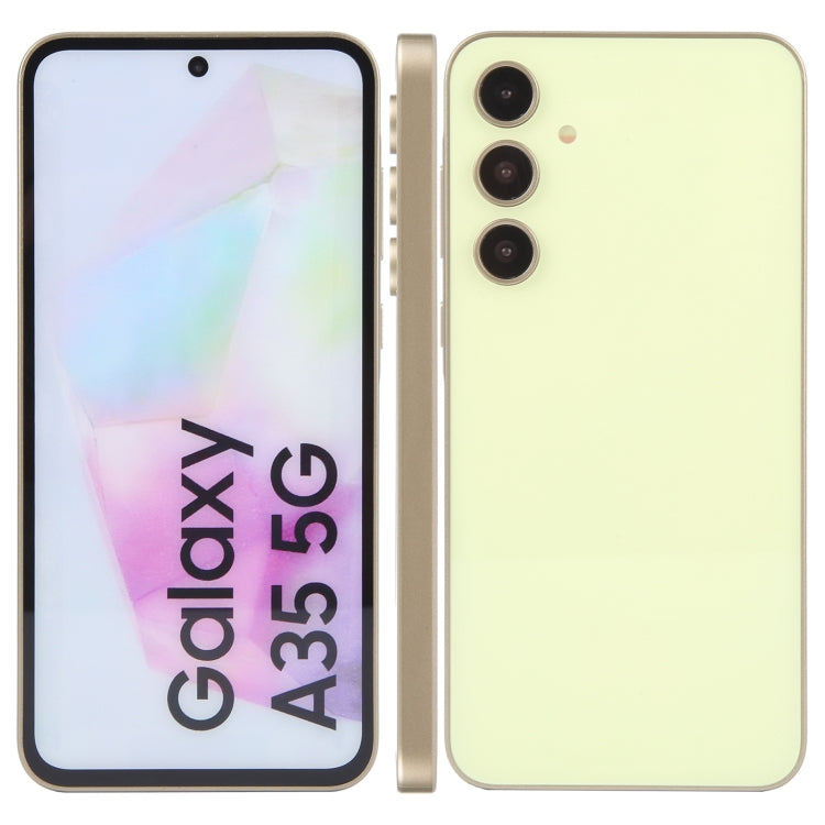 For Samsung Galaxy A35 5G Color Screen Non-Working Fake Dummy Display Model (Yellow) - For Galaxy by PMC TechLife | Online Shopping South Africa | PMC TechLife | Buy Now Pay Later Mobicred