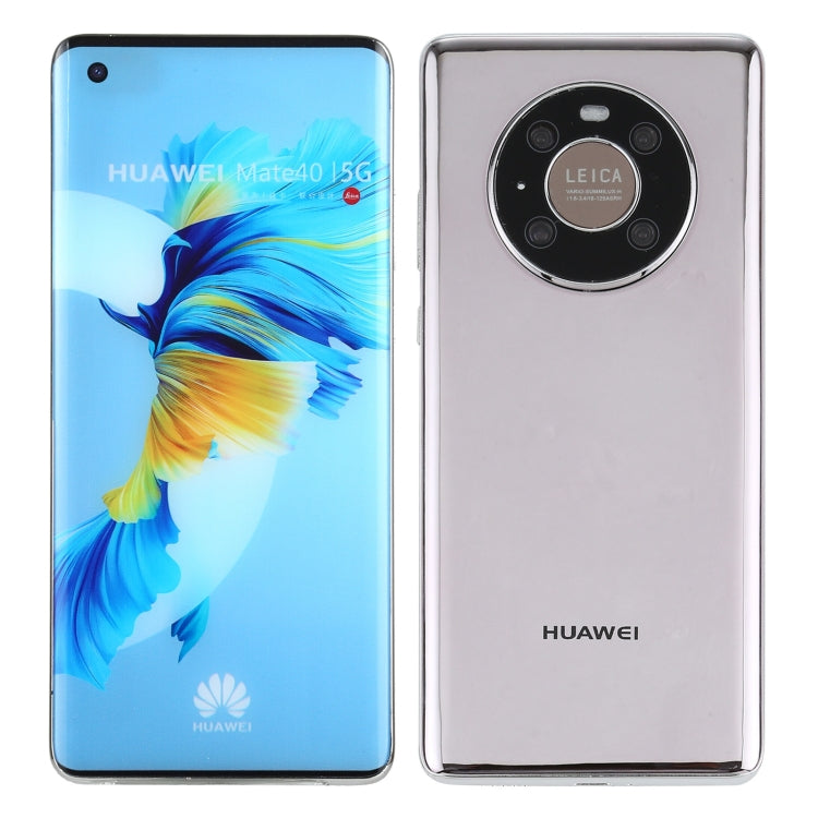 For Huawei Mate 40 5G Color Screen Non-Working Fake Dummy Display Model (Silver) - For Huawei by PMC Jewellery | Online Shopping South Africa | PMC Jewellery | Buy Now Pay Later Mobicred