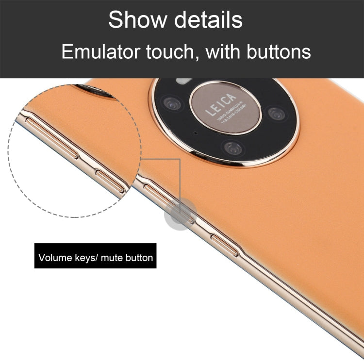 For Huawei Mate 40 Pro 5G Black Screen Non-Working Fake Dummy Display Model (Orange) - For Huawei by PMC Jewellery | Online Shopping South Africa | PMC Jewellery | Buy Now Pay Later Mobicred