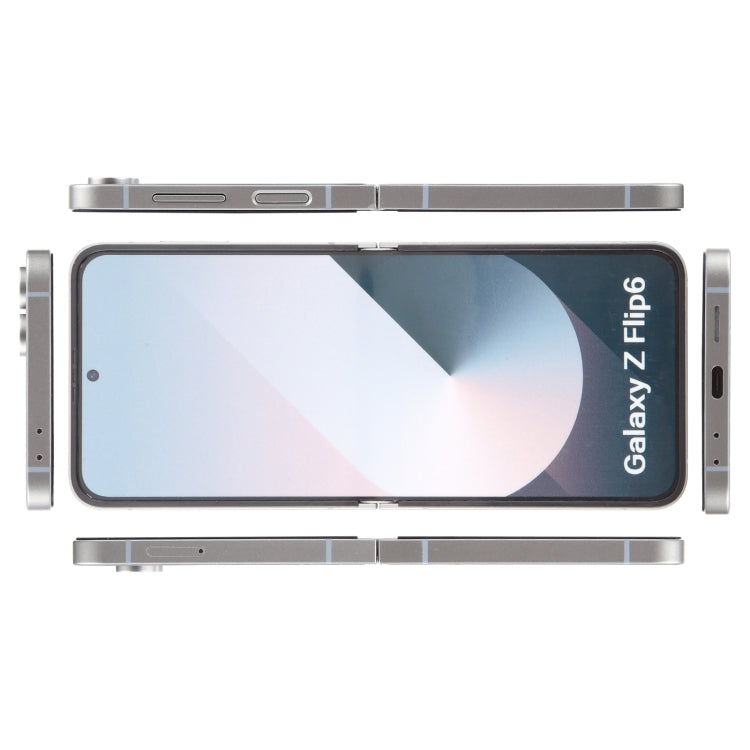 For Samsung Galaxy Z Flip6 Color Screen Non-Working Fake Dummy Display Model (Silver) - For Galaxy by PMC Jewellery | Online Shopping South Africa | PMC Jewellery | Buy Now Pay Later Mobicred