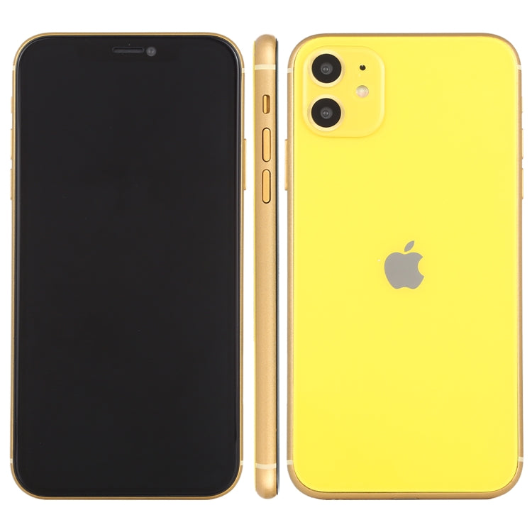 For iPhone 11 Black Screen Non-Working Fake Dummy Display Model (Yellow) - free shipping - PMC TechLife - Order now!