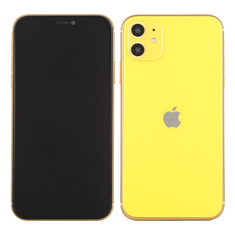 For iPhone 11 Black Screen Non-Working Fake Dummy Display Model (Yellow) - free shipping - PMC TechLife - Order now!
