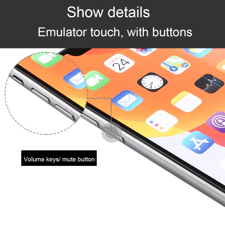 For iPhone 11 Pro Color Screen Non-Working Fake Dummy Display Model (Silver) - For iPhone & iPad by PMC Jewellery | Online Shopping South Africa | PMC Jewellery | Buy Now Pay Later Mobicred